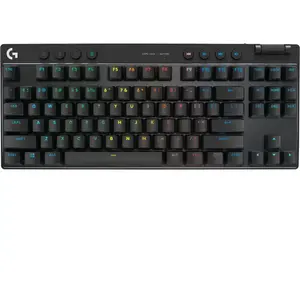 Logitech G Clavier gaming sans fil PRO X TKL en Noir pas cher