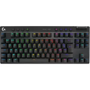 Comparateur de prix : Clavier gamer sans fil LOGITECH Pro X LIGHTSPEED TKL Tactile Noir TU