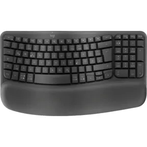 Comparateur de prix : Logitech Wave Keys for Business - Clavier ergonomique en Graphite