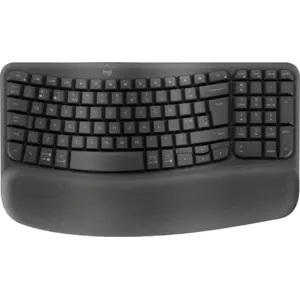 Logitech Wave Keys for Business - Clavier ergonomique en Graphite pas cher