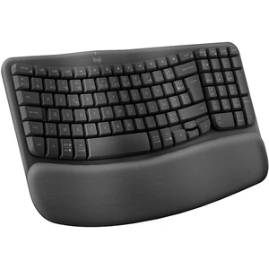 Comparateur de prix : Clavier sans fil LOGITECH Wave Keys ergonomique + repose poignets TU