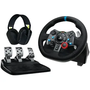 Comparateur de prix : Volant + Pédalier LOGITECH Volant G29 + Casque G435 Noir TU