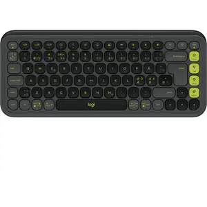 Logitech Clavier Bluetooth POP Icon Keys en Graphite Et Vert pas cher