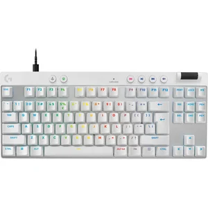 Comparateur de prix : Logitech G PRO X RAPID - Clavier - TKL - backlit - USB - QWERTY - International US - commutateur : Linear - blanc