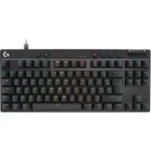 Comparateur de prix : Logitech G PRO X TKL RAPID clavier Jouer USB AZERTY Français Noir