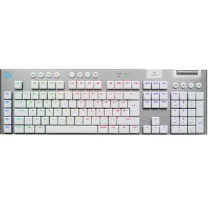 Logitech G Clavier gaming sans fil ultra-plat G915 X LIGHTSPEED en Bla... pas cher