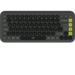 Logitech Clavier Bluetooth POP Icon Keys en Graphite Et Vert pas cher