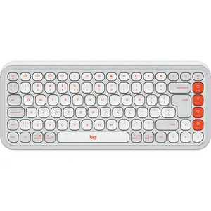 Logitech Pop Icon Keys Clavier Bluetooth sans Fil, Frappe Confortable,... pas cher