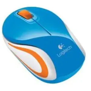 Logitech Mini souris sans fil M187, souris légère et ultra-portable en BleuVendu parpixmania