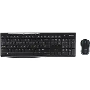 Comparateur de prix : Logitech MK270 Clavier RF sans Fil QWERTZ Hongrois Noir