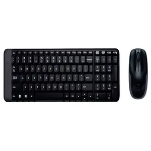 Logitech MK220 Compact Wireless Keyboard Mouse Combo en Black pas cher