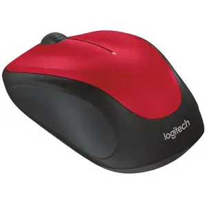 Comparateur de prix : Logitech Souris sans fil M235 avec design profilé compact en Rouge