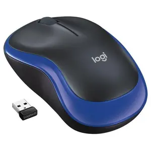 Comparateur de prix : Logitech Souris sans fil compacte M185, conçue pour les ordinateurs portables en Bleu