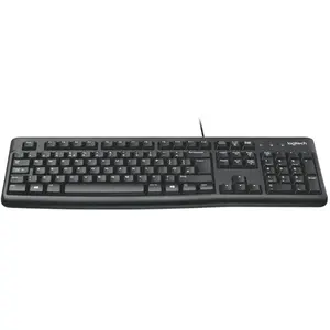 Comparateur de prix : Logitech K120 Corded Keyboard clavier Bureau USB AZERTY Belge Noir