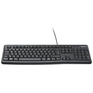 Clavier - LOGITECH K120 - Interface USB - Couleur Noir - Etanche pas cher