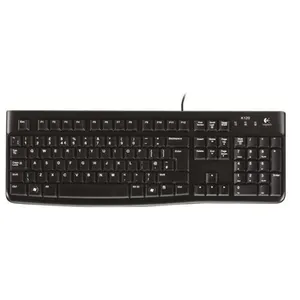 K120 - Standard - Avec fil - usb - qwerty - Noir (920-002522) - Logitech