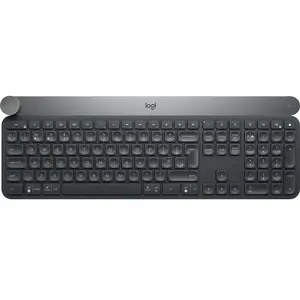 Logitech Craft Clavier sans fil, Clavier QWERTY Italien - Noir pas cher