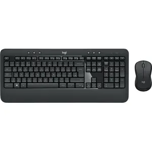 Comparateur de prix : Logitech MK540 Combo Clavier et Souris Sans Fil, Clavier QWERTY Italien - Noir