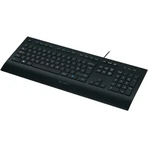 Comparateur de prix : Logitech K280e Pro Clavier Filaire, Clavier QWERTY US - Noir