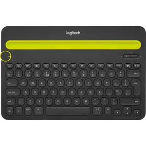 Logitech Multi-Device K480 - Clavier - sans fil - Bluetooth - Allemand - noir pas cher