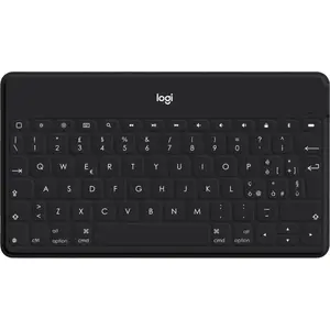 Logitech Keys-To-Go Clavier sans Fil, Clavier QWERTY Italien - Noir