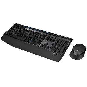 Comparateur de prix : Clavier + Souris sans fil Logitech MK345 - Noir avec repose-poignets