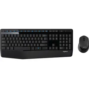 Logitech Ensemble clavier et souris sans fil confort MK345 en Noir pas cher