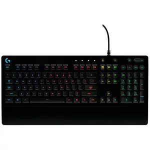 Comparateur de prix : Logitech G G213 Prodigy clavier Jouer USB QWERTY Espagnole Noir