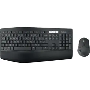 Logitech MK850 Clavier RF sans Fil + Bluetooth QWERTY Pannordique Noir pas cher