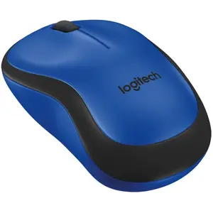 LOGITECH Souris Silencieuse M220 Silent - Sans Fil - Bleue pas cher