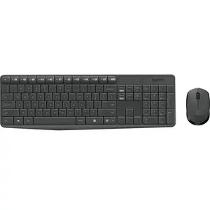 Logitech Ensemble clavier et souris sans fil durable MK235 en Grey pas cher