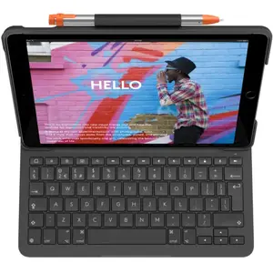 Comparateur de prix : Logitech Étui clavier Slim Folio pour iPad et iPad Air en Graphite