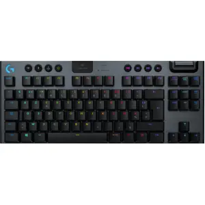 Comparateur de prix : Logitech G G915 Tkl clavier Jouer USB AZERTY Français Charbon