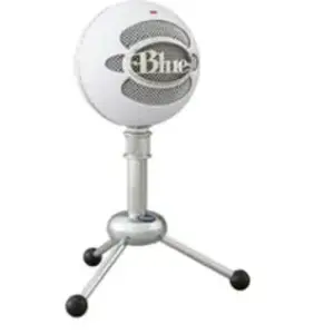 Comparateur de prix : Microphone USB Blue Microphones Snowball pour PC Mac Blanc