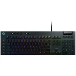 Logitech G G815 Clavier gaming mécanique LIGHTSYNCRVB - Noir Français (Azerty) Tactile