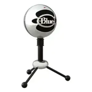 Comparateur de prix : Logitech Blue Microphones Snowball - Microphone - USB - aluminium brossé