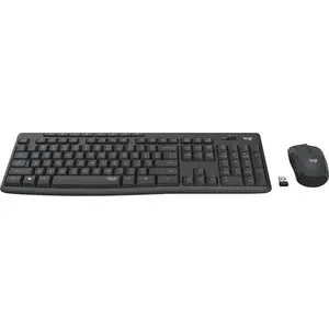 Teclado y Ratón Inalámbricos Logitech Silent Touch MK295/ Grafito pas cher