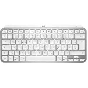 Comparateur de prix : Logitech Clavier rétroéclairé sans fil MX Keys Mini en Pale Gray