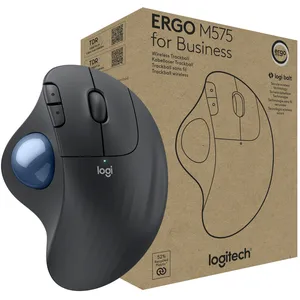 Comparateur de prix : Logitech Souris Ergonomique Sans Fil Trackball Ergo M575 4000 Dpi