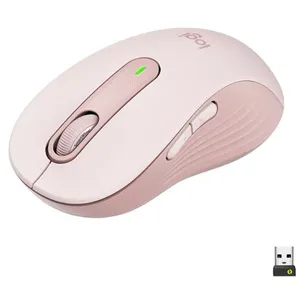 Comparateur de prix : LOGITECH Sans Fil Grande Taille Signature M650 L Silencieuse, Bluetooth - Rose