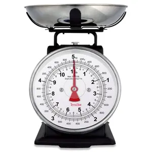 Comparateur de prix : Balance de cuisine mécaniques 5kg/20g noire Terraillon 14477