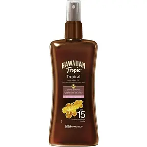 Hawaiian Tropic Silk Hydratation Huile Légère Protectrice SPF15 150 ml pas cher
