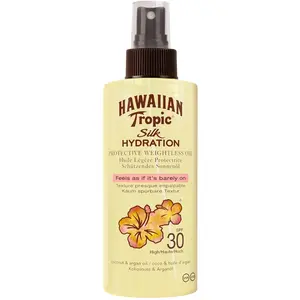Comparateur de prix : Hawaiian Tropic Silk Hydration SPF30 huile solaire visage et corps 150 ml