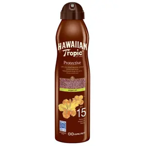 Protections solaires Hawaiian Tropic Argan Oil Bruma Spf15 Spray pas cher