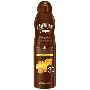 HAWAIIAN TROPIC Brumisateur d'huile solaire sèche - SPF 30 - 180ml pas cher