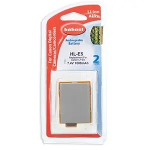 Comparateur de prix : Hähnel HL-E5 - pile pour appareil photo - Li-Ion