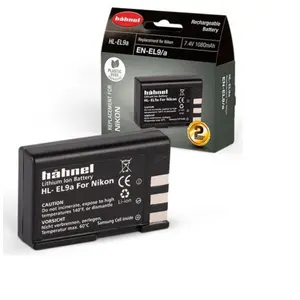 Hahnel batterie Li-ion HL-EL9a compatible Nikon EN-EL9 pas cher