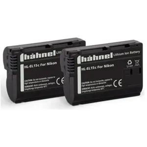 Comparateur de prix : HAHNEL Hähnel HL-EL15HPa/b, 2er Batterie pour appareil photo Remplace laccu dorigine EN-EL15 7 V 1650 mAh