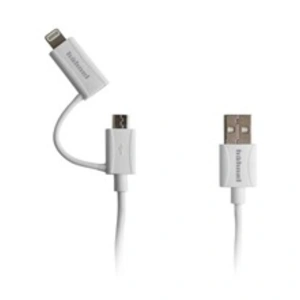 Hahnel câble usb de charge et de synchronisation 2 en 1 ports micro usb et apple lightningVendu pardarty