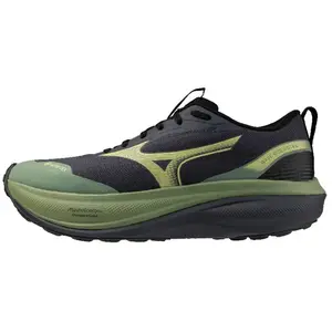 Chaussures Mizuno Wave Rider GTX 4 Noir Vert AW26, Taille 48.5 Eur pas cher